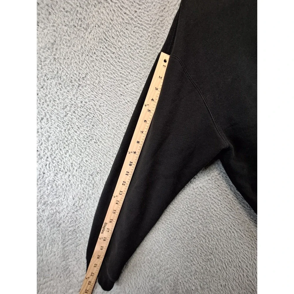 Anti Social Social Club Essential Hoodie Mens Large Black Fleece Lined Pullover‎